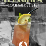 Nouveau à L'Apéro : le Basilium, notre cocktail spécial durant tout l'été.